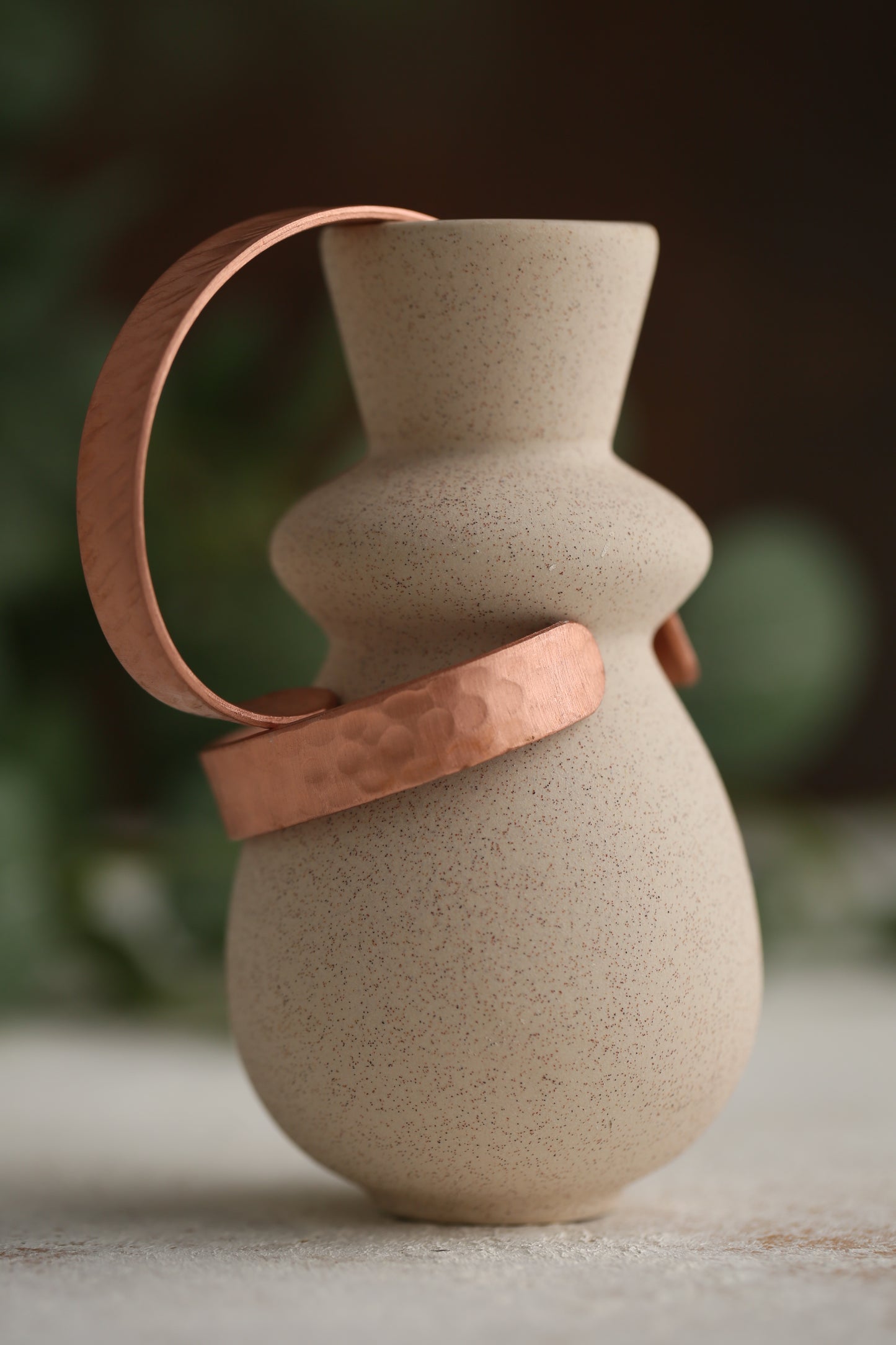 Copper Bracelet Couple Set