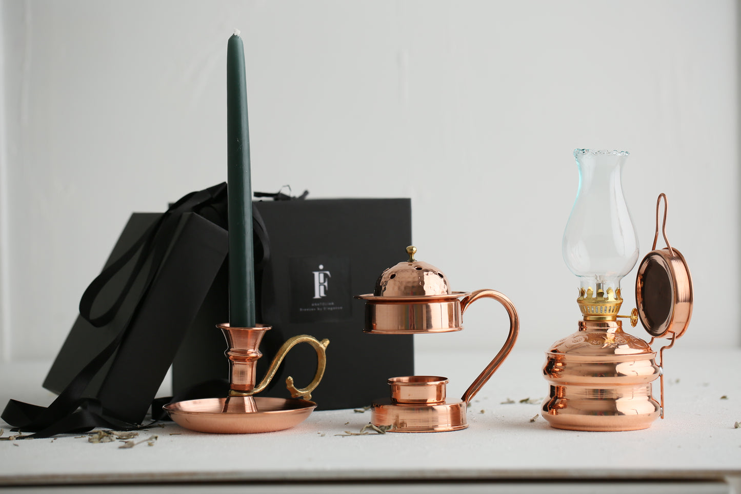 Copper Oil Lamp