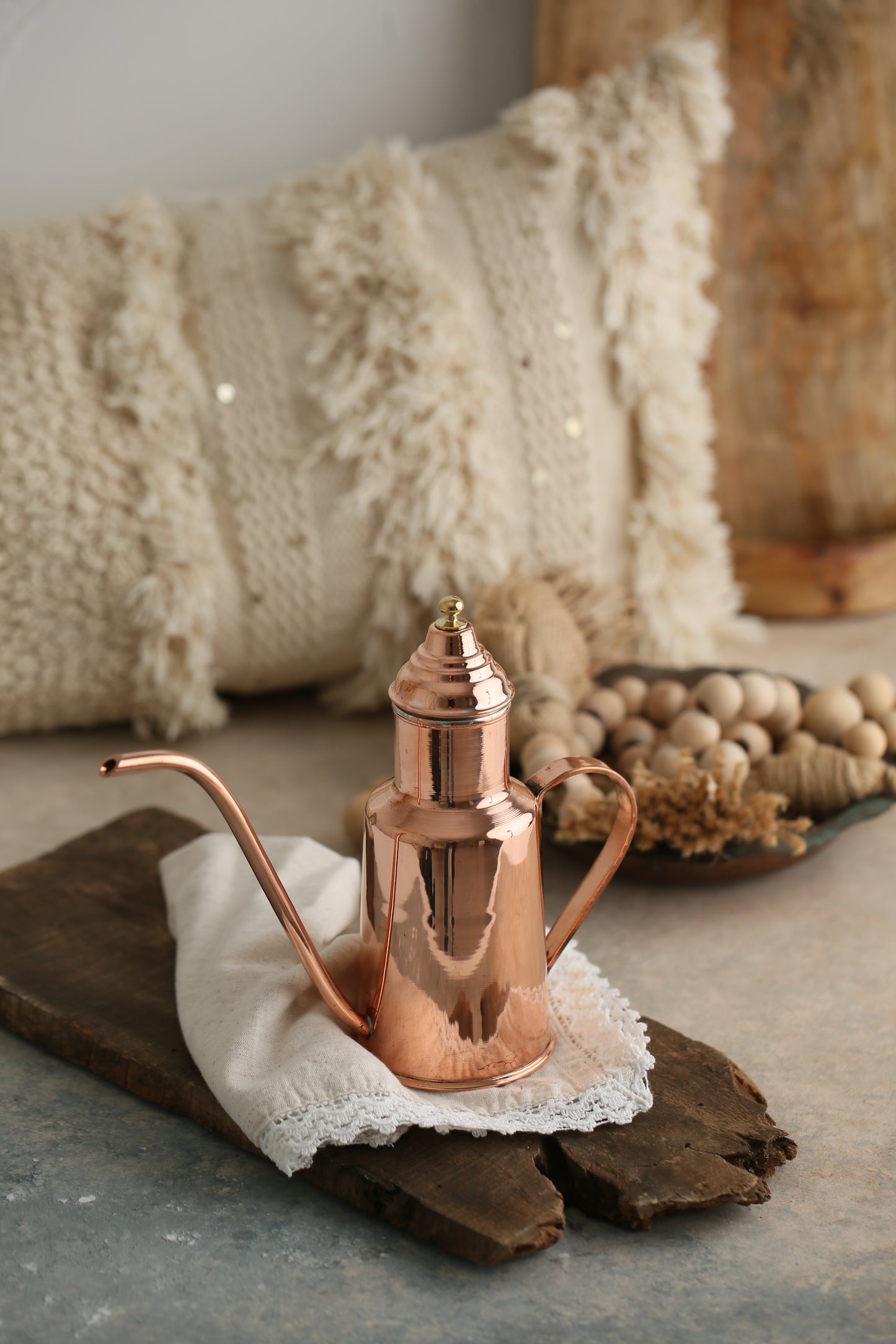 Copper Oil Jug