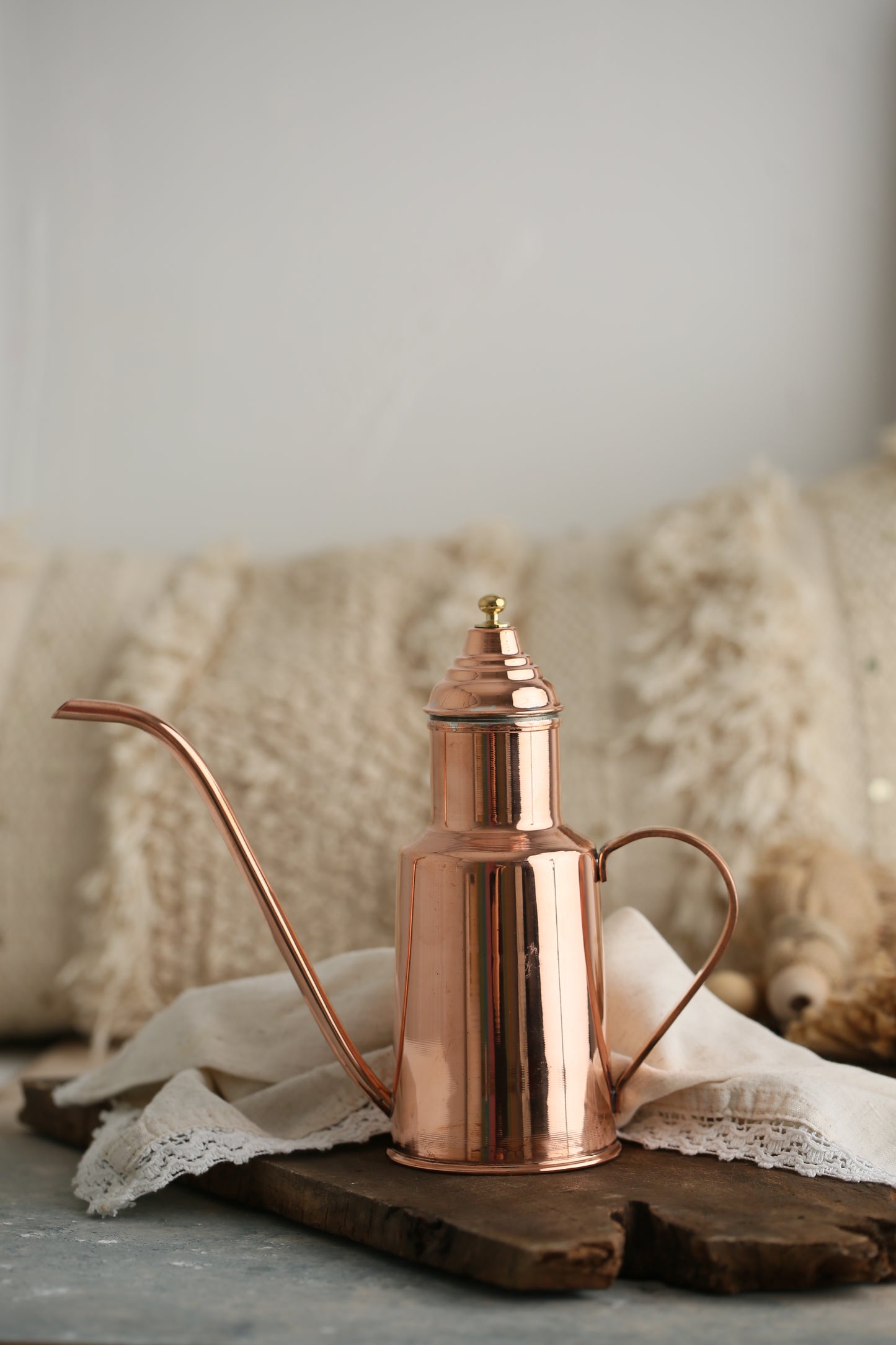 Copper Oil Jug
