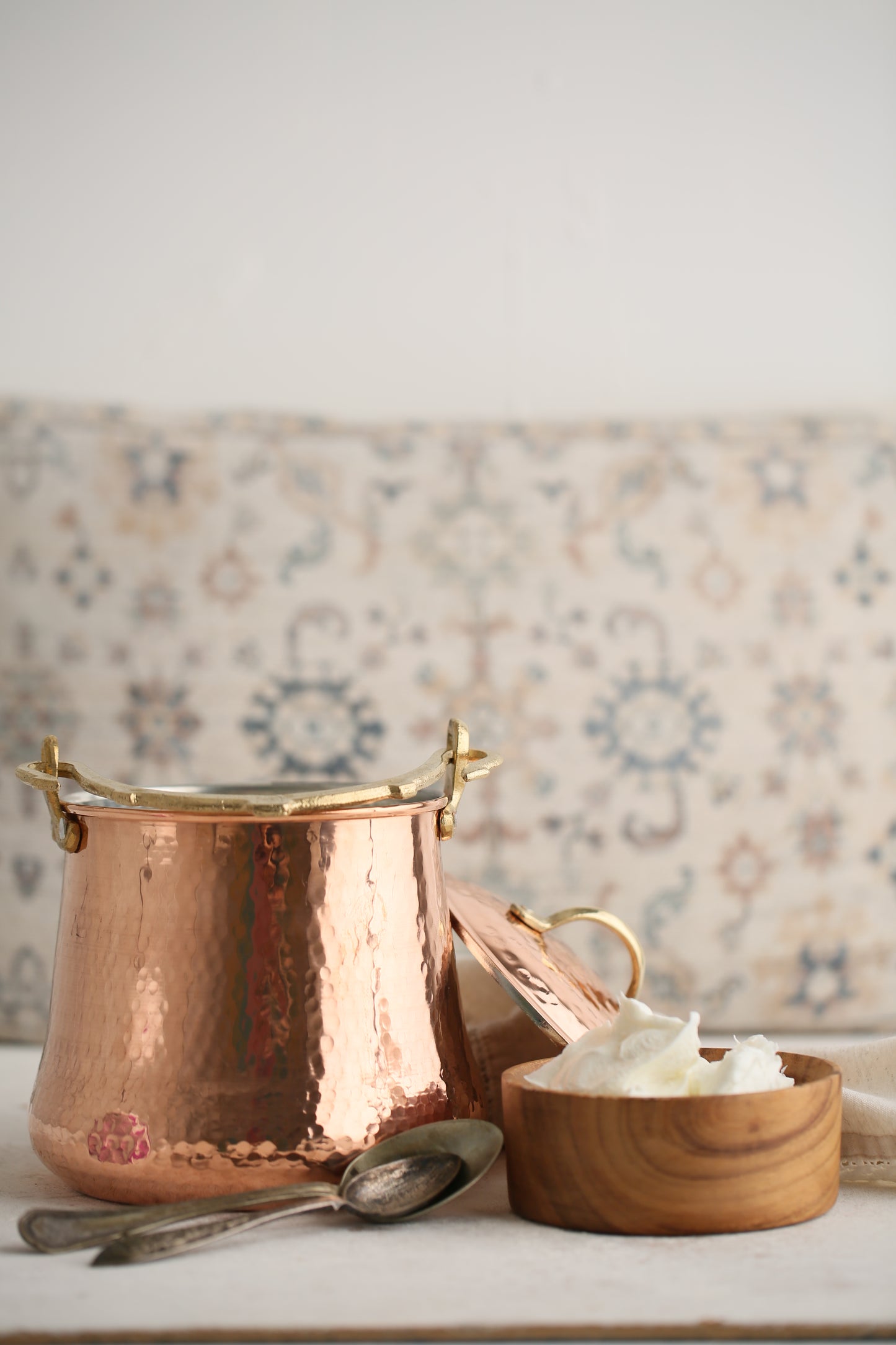 Copper Yogurt Storage