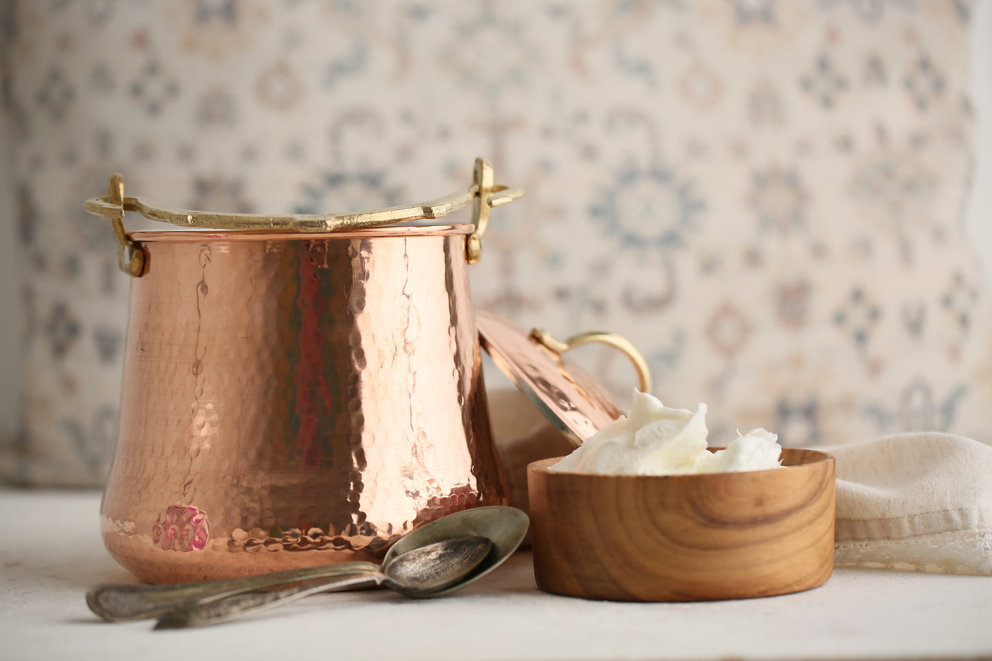 Copper Yogurt Storage
