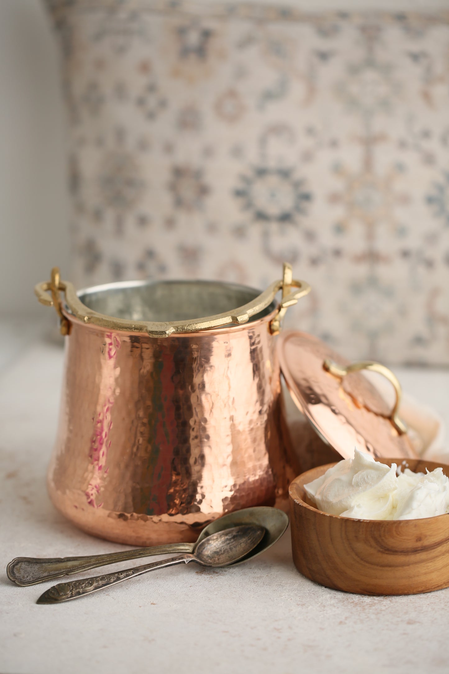 Copper Yogurt Storage