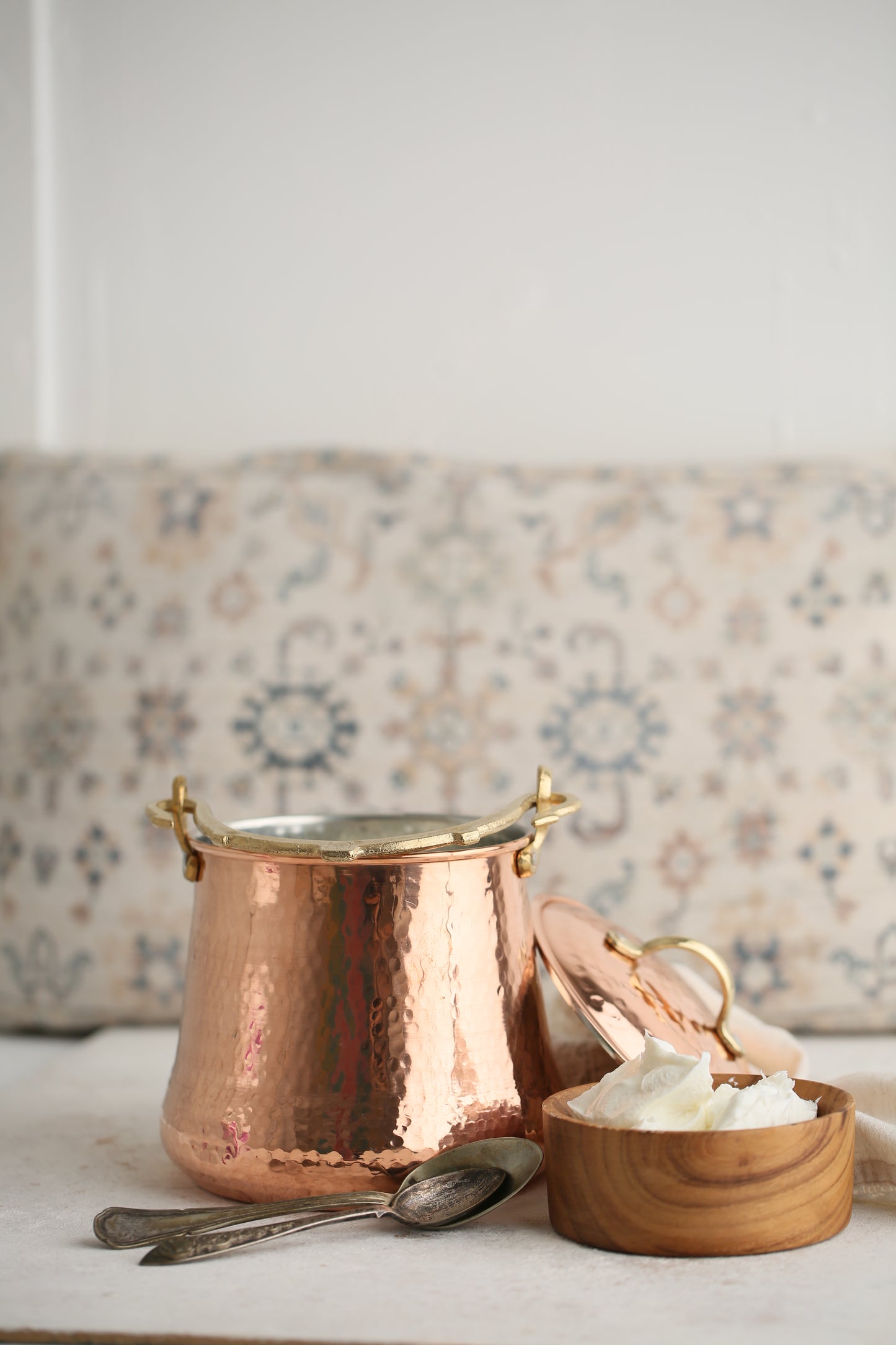 Copper Yogurt Storage