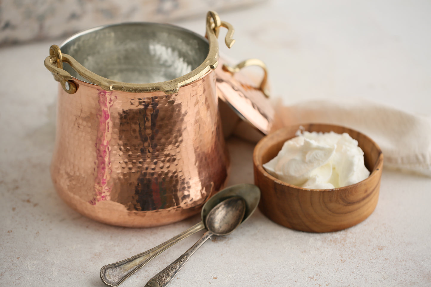 Copper Yogurt Storage