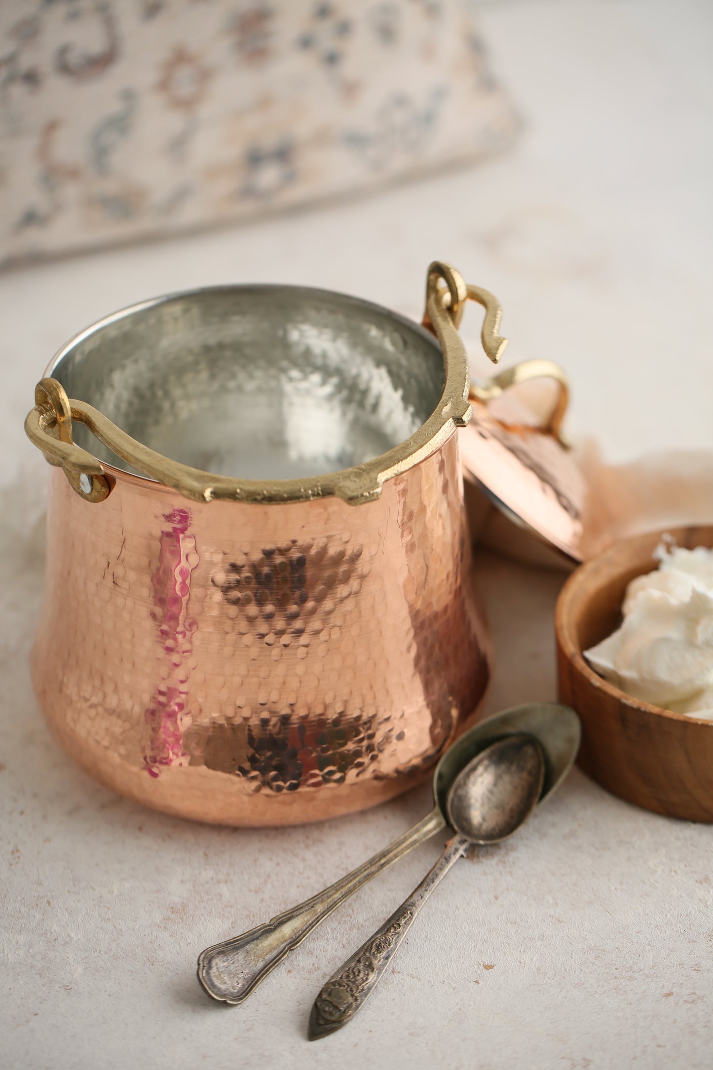 Copper Yogurt Storage